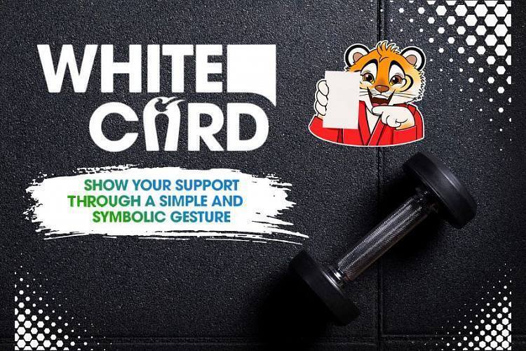 Подними WhiteCard – поддержи спорт во имя мира!